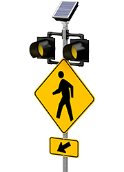 r820-e crosswalk flashing beacon product hero shot