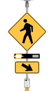 R920-MX RRFB Rectangular Rapid Flashing Beacon