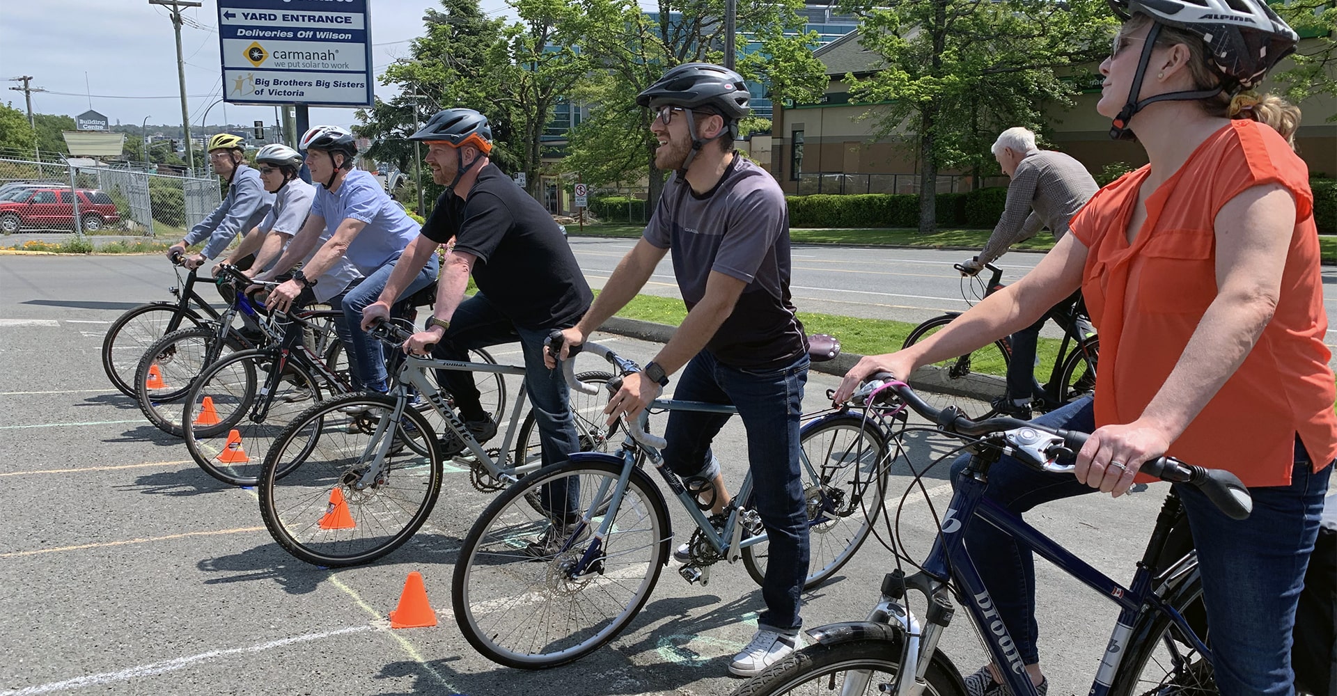 carmanah bike to work week race banner