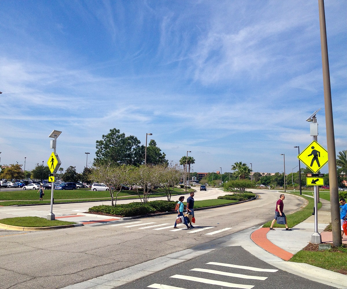 carmanah rrfb at pedestrian crossing banner