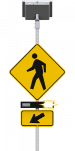carmanah r920-f rectangular rapid flashing beacon rrfb