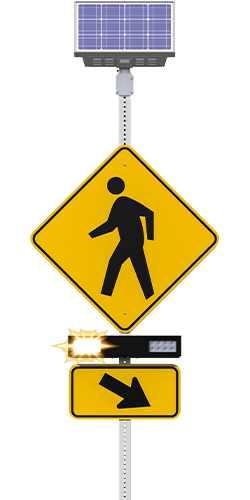 carmanah r920-f rectangular rapid flashing beacon rrfb