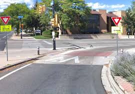 example of a raised crosswalk