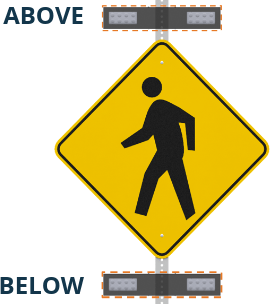 rrfb mutcd requirements light bar mounting