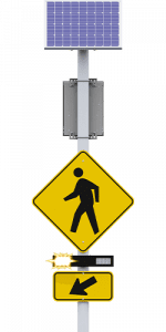 carmanah sc315-g rectangular rapid flashing beacon rrfb