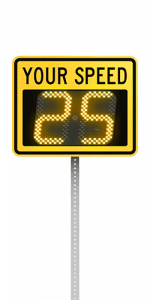 speedcheck-12 radar speed sign product front view