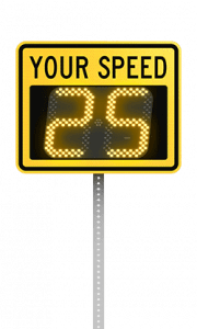 speedcheck-12 radar speed sign product front view